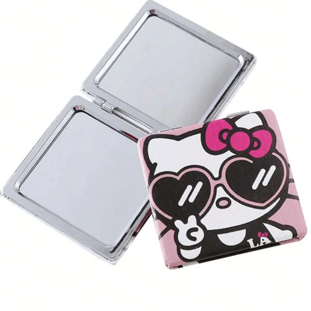 3 For $13❤️Hello Kitty Compact Mirror NIP - Picture 4 of 4